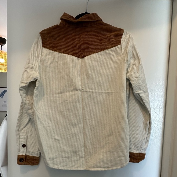 FRNCH Paris Cherokee Shirt in Cream - Picture 4 of 5